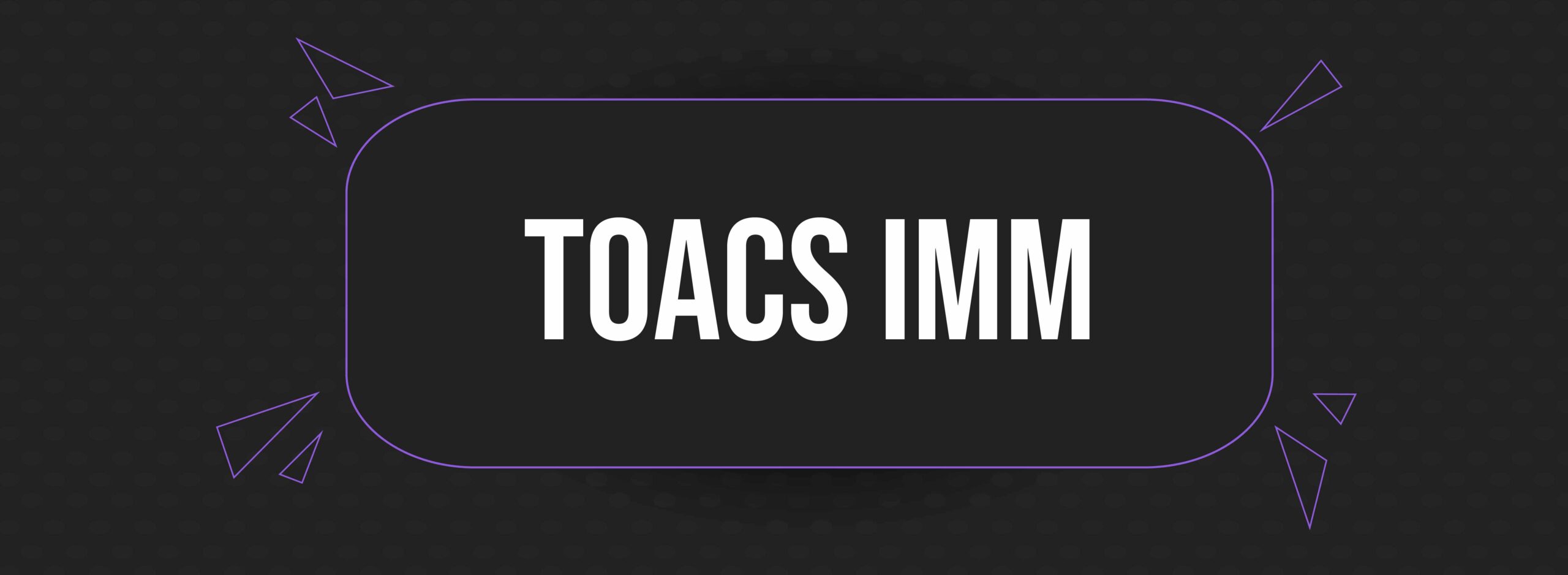 Web Banner Design_TOACS IMM